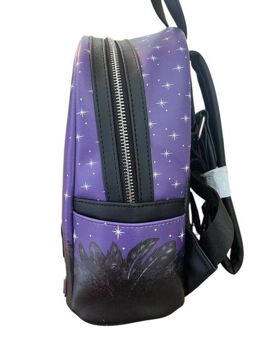 Loungefly Edgar Allen Poe Portrait Mini Backpack Nevermore Raven Bag BAM NWT